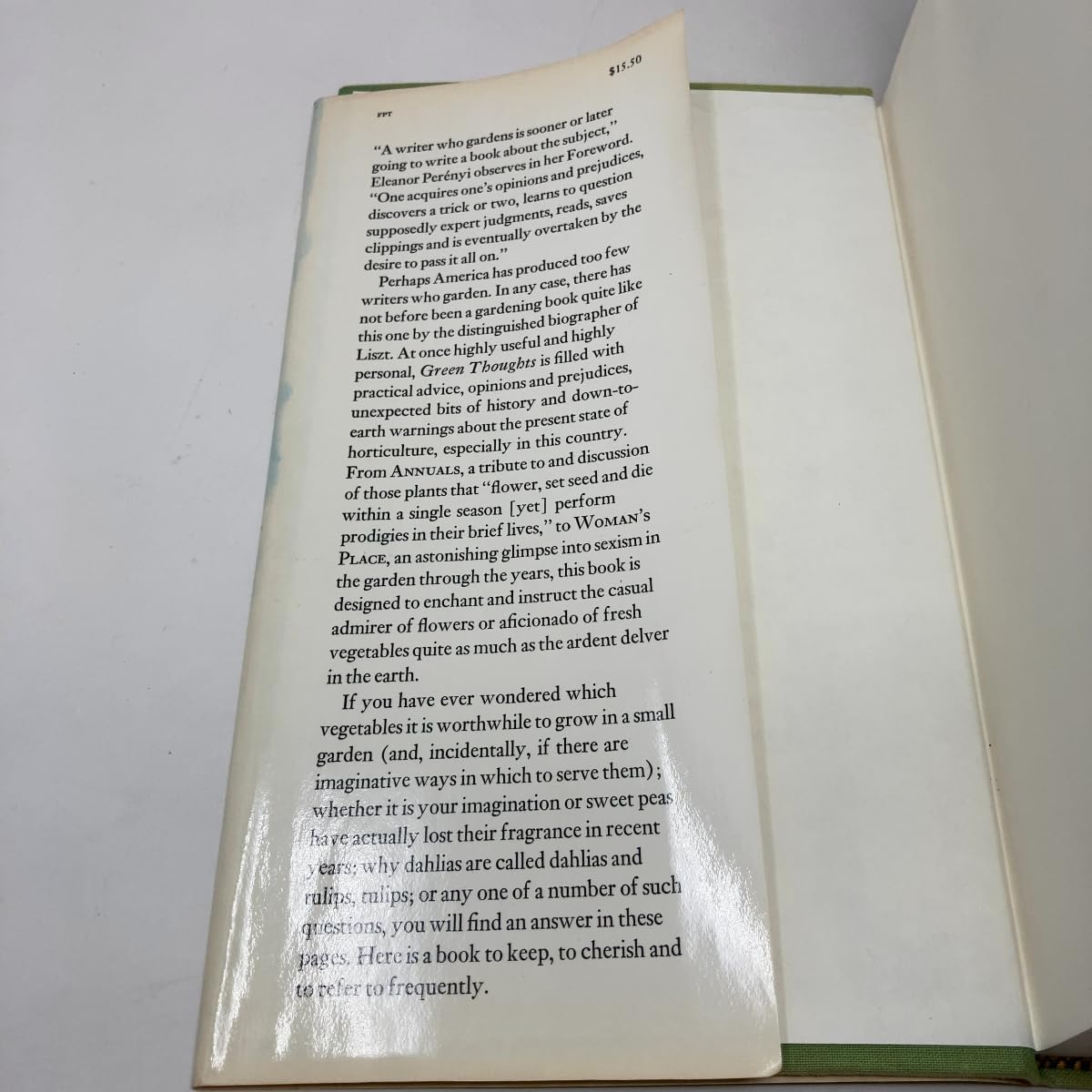 Green Thoughts: A Writer in the Garden