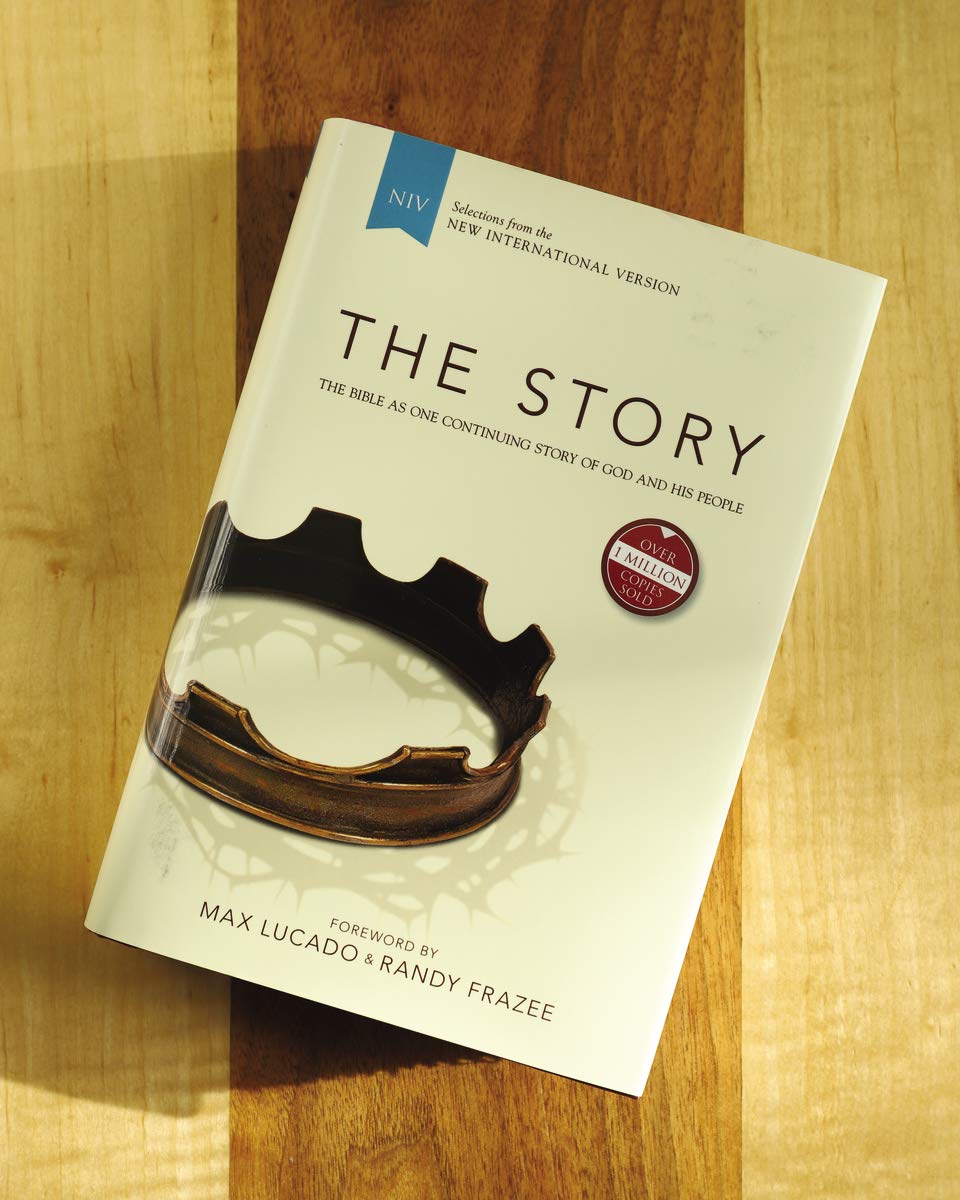 NIV, The Story, Hardcover: The Bible as One Continuing Story of God and His People used book depot
