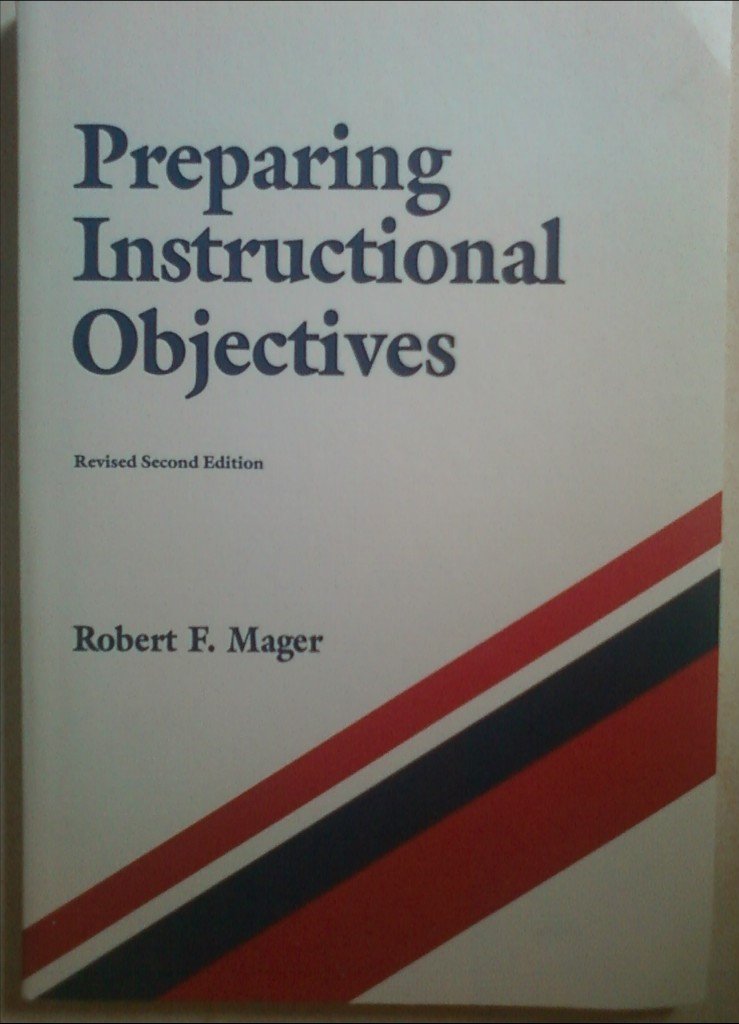 Preparing Instructional Objectives used book depot
