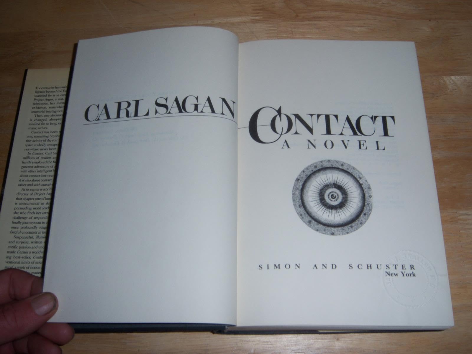 Contact: A Novel used book depot