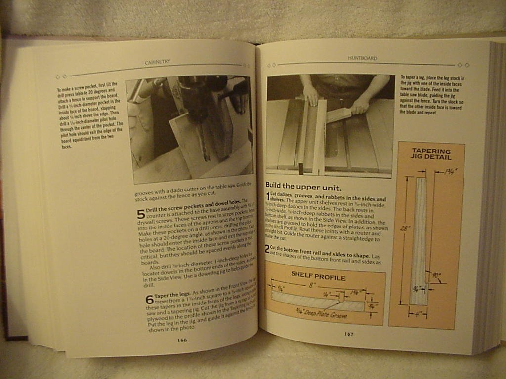 Cabinetry: The Woodworkers Guide to Building Professional Looking Cabinets and Shelves used book depot