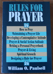 Rules for Prayer used book depot