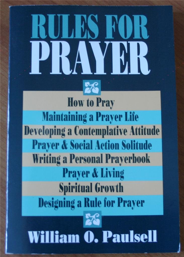Rules for Prayer used book depot