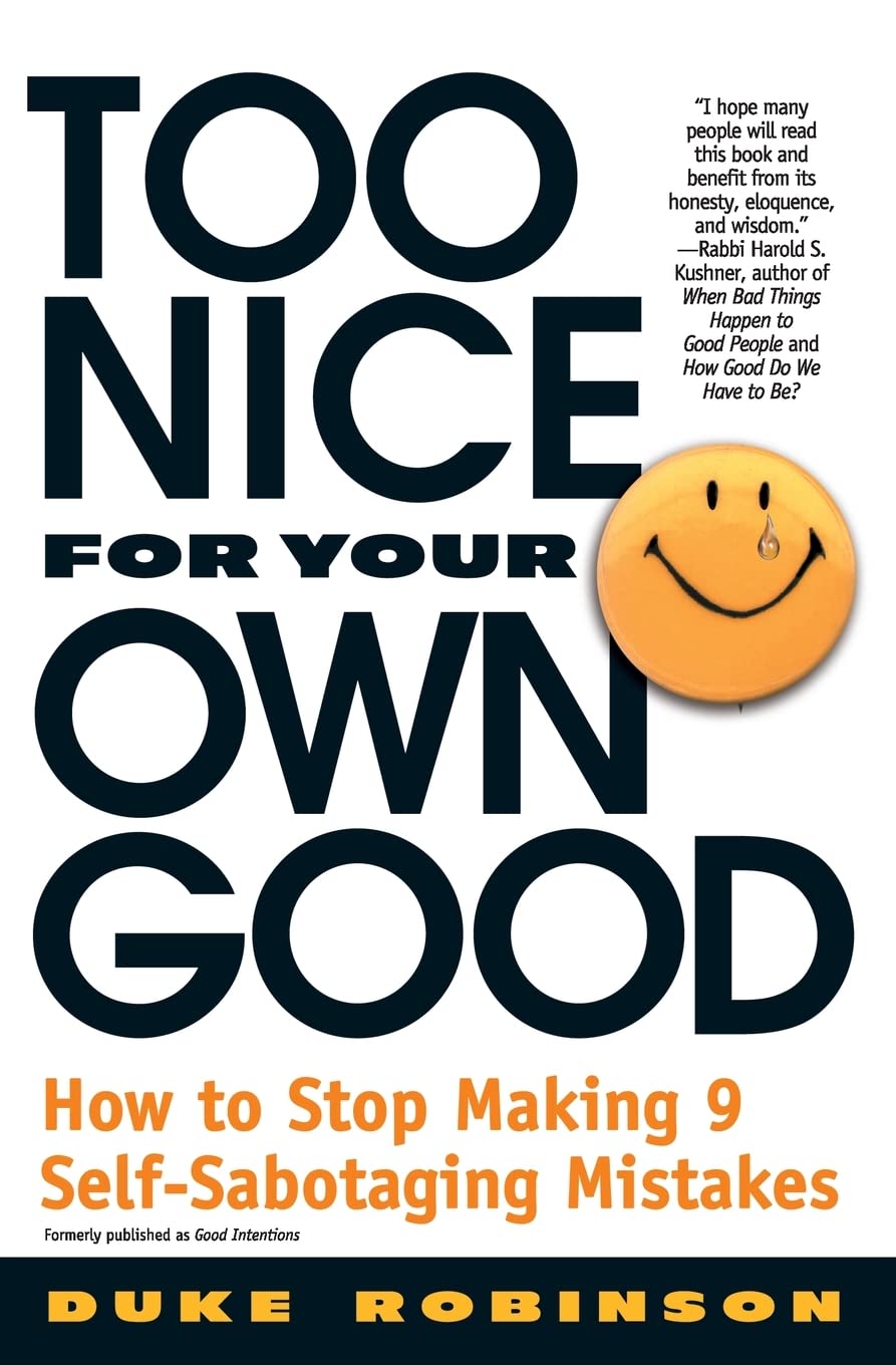 Too Nice for Your Own Good used book depot