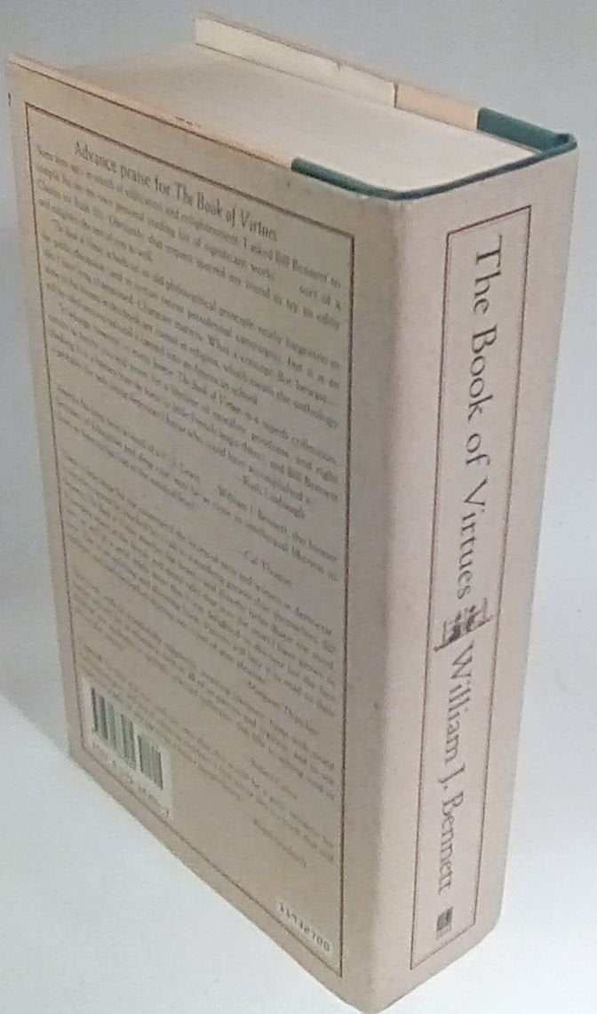 The Book of Virtues: A Treasury of Great Moral Stories used book depot