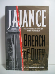 Breach of Duty: A J.P. Beaumont Mystery used book depot