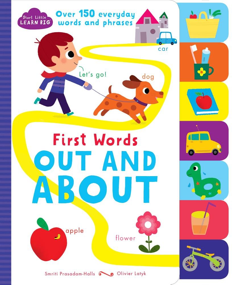 Out and About: First Words (Start Little, Learn Big) used book depot