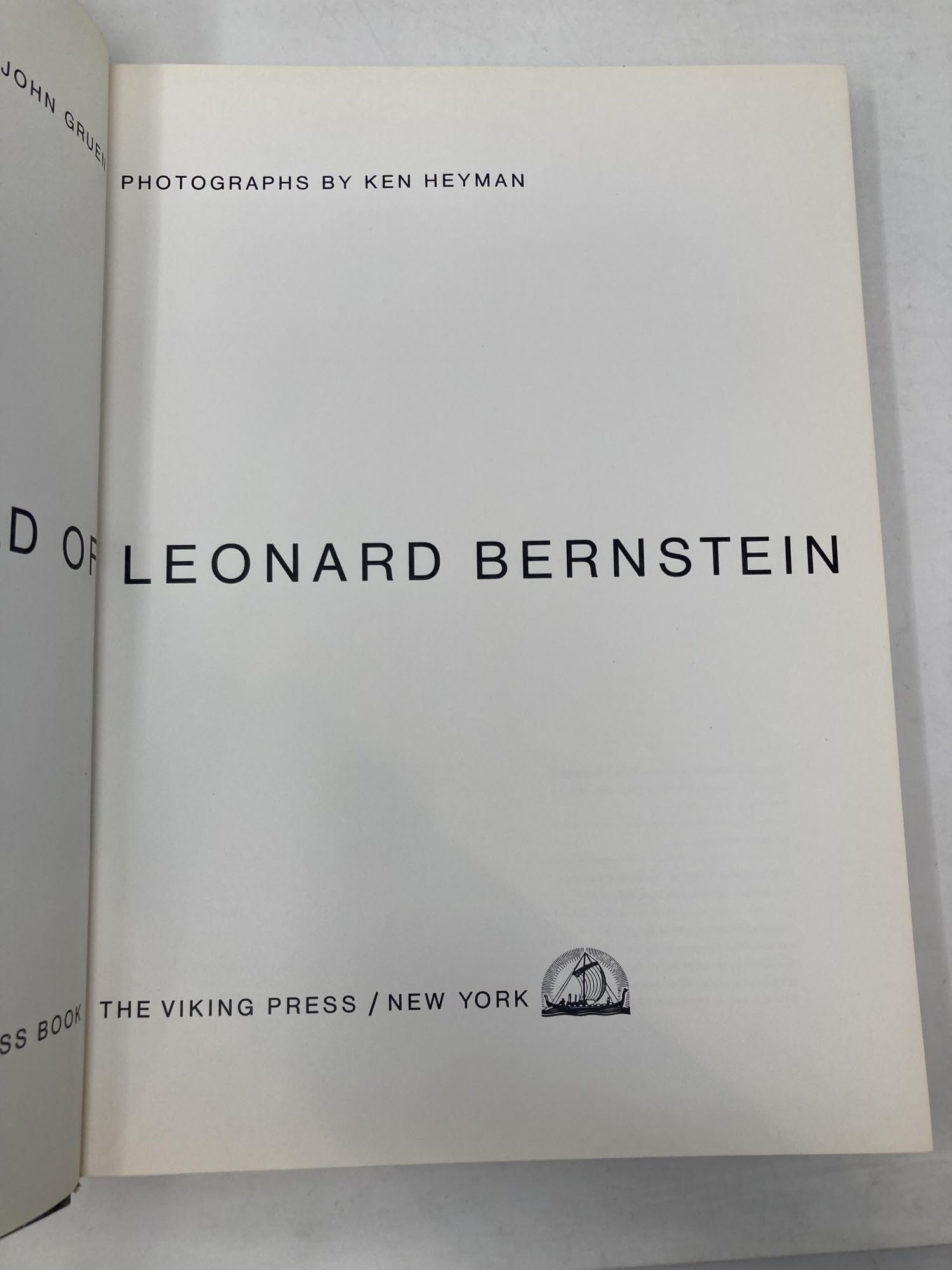 The Private World of Leonard Bernstein