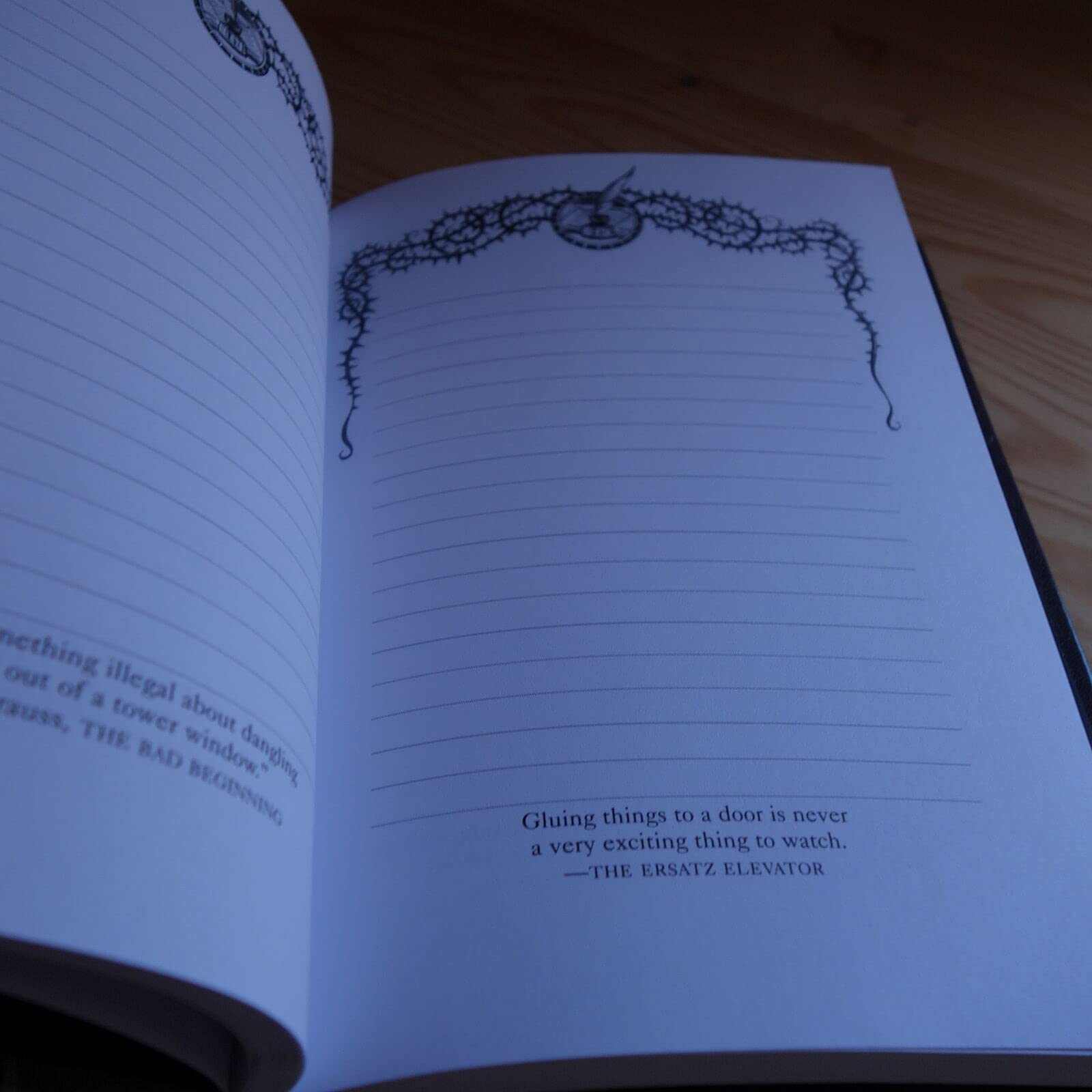 The Blank Book (A Series of Unfortunate Events Journal) used book depot