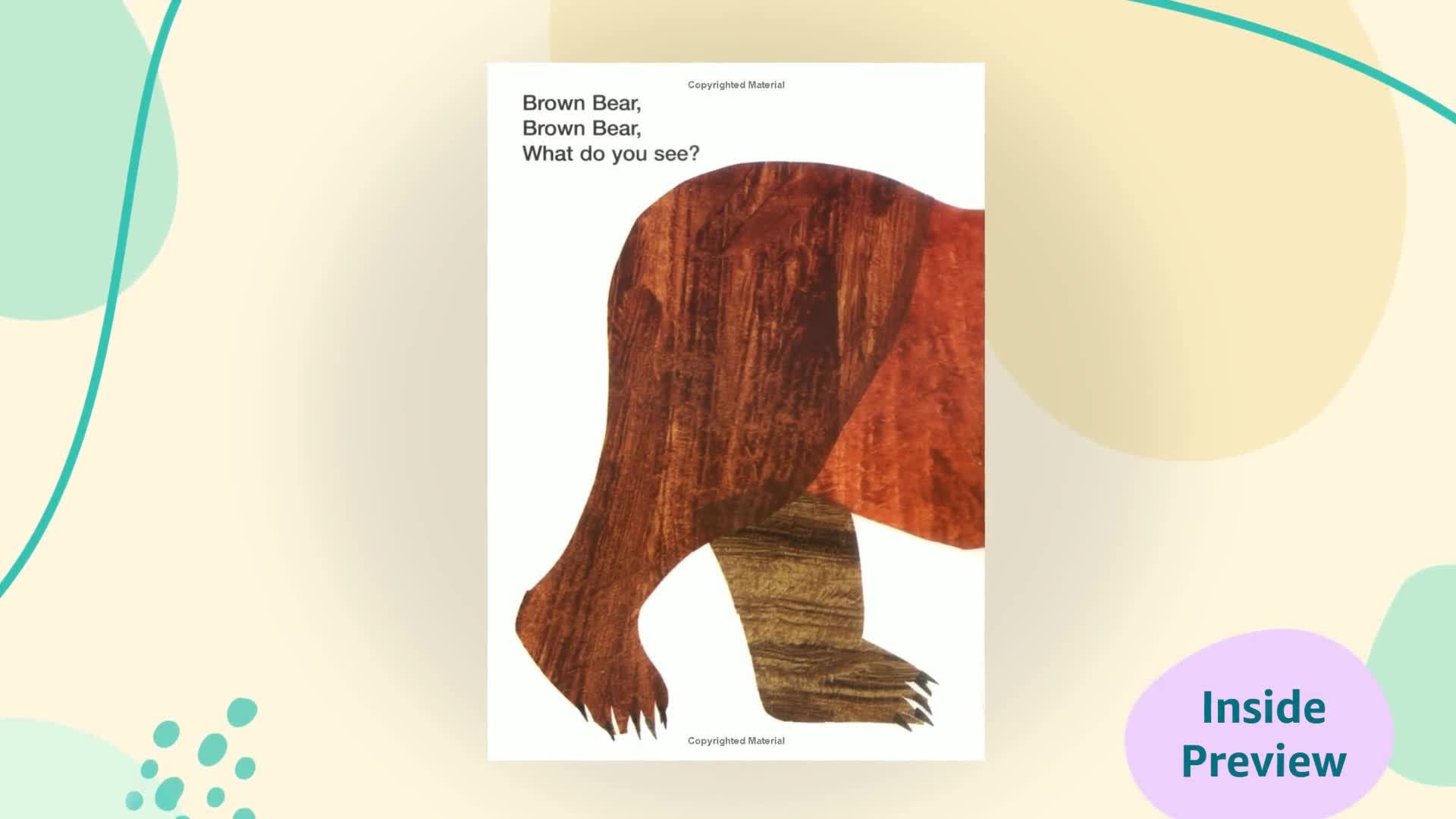 Brown Bear, Brown Bear, What Do You See? used book depot