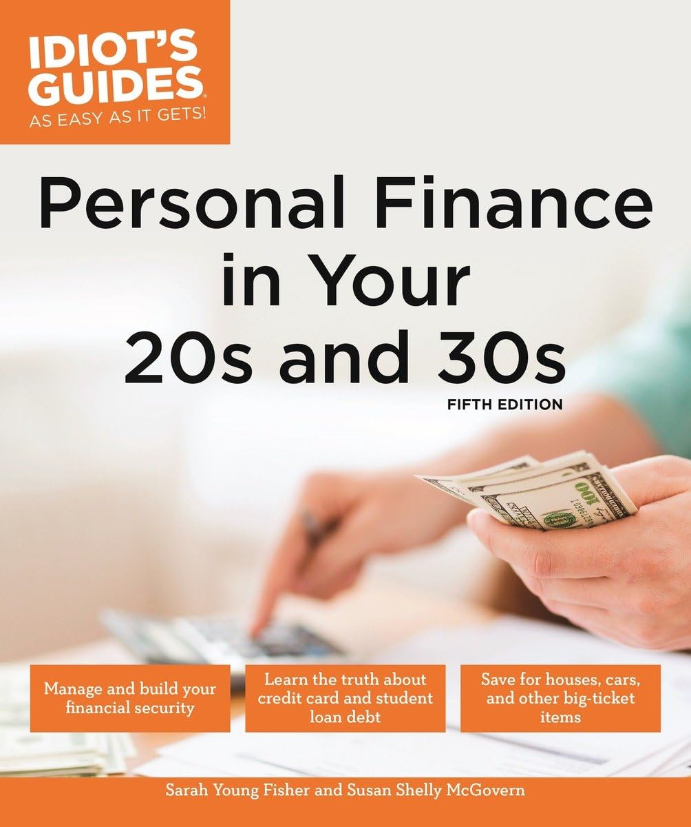 Personal Finance in Your 20s & 30s, 5E (Idiot's Guides) used book depot