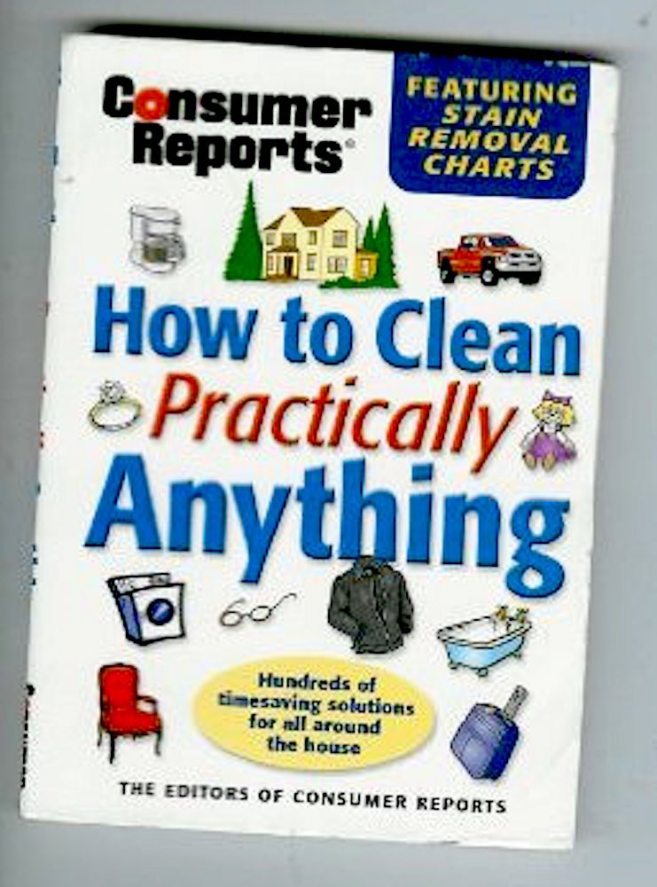 How to Clean Practically Anything May 2002 used book depot