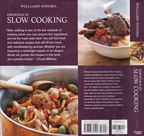 Williams-Sonoma Essentials of Slow Cooking: Recipes and Techniques for Delicious Slow-Cooked Meals used book depot