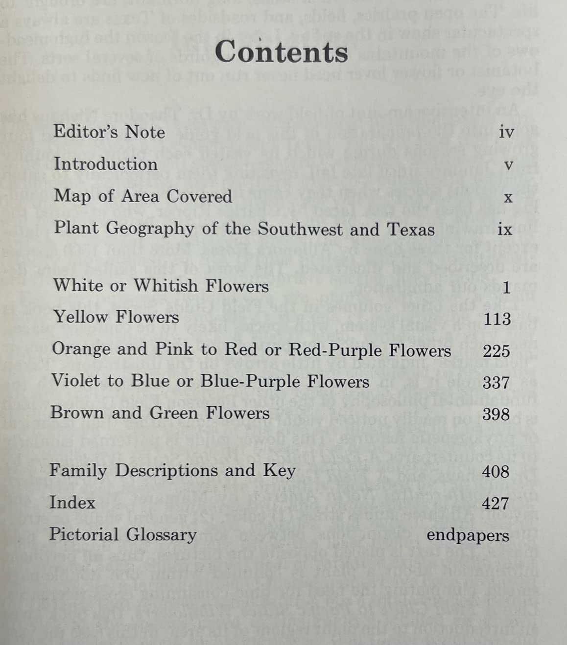 Southwestern and Texas Wildflowers Roger Tory Peterson Field Guides used book depot