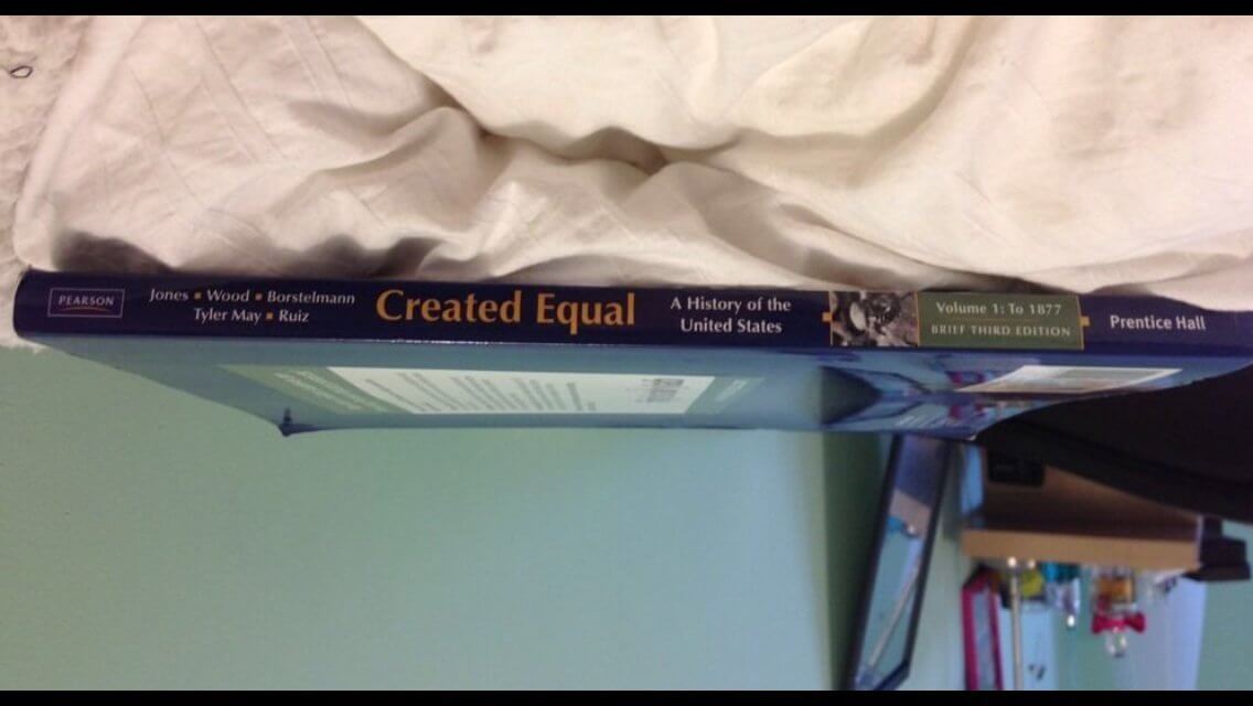 Created Equal: A History of the United States: to 1877 used book depot
