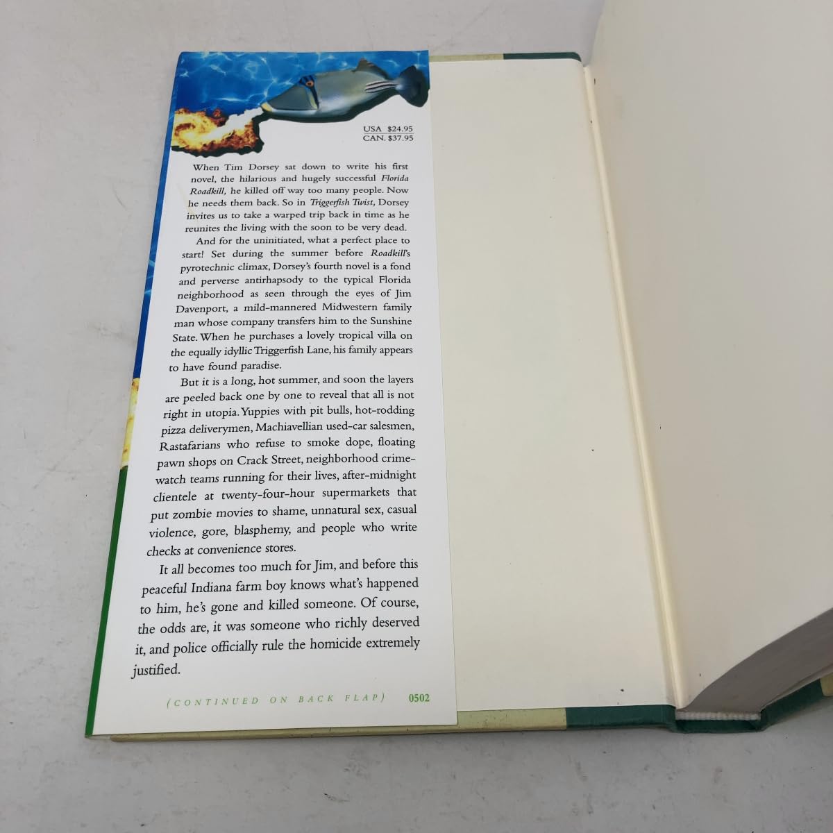 Triggerfish Twist: A Novel used book depot