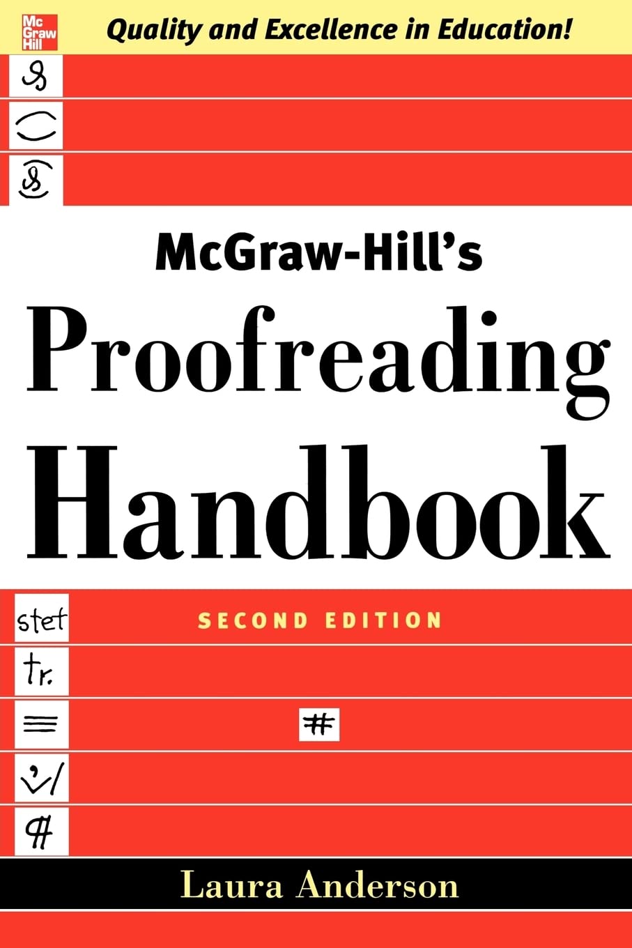 McGraw-Hill's Proofreading Handbook used book depot