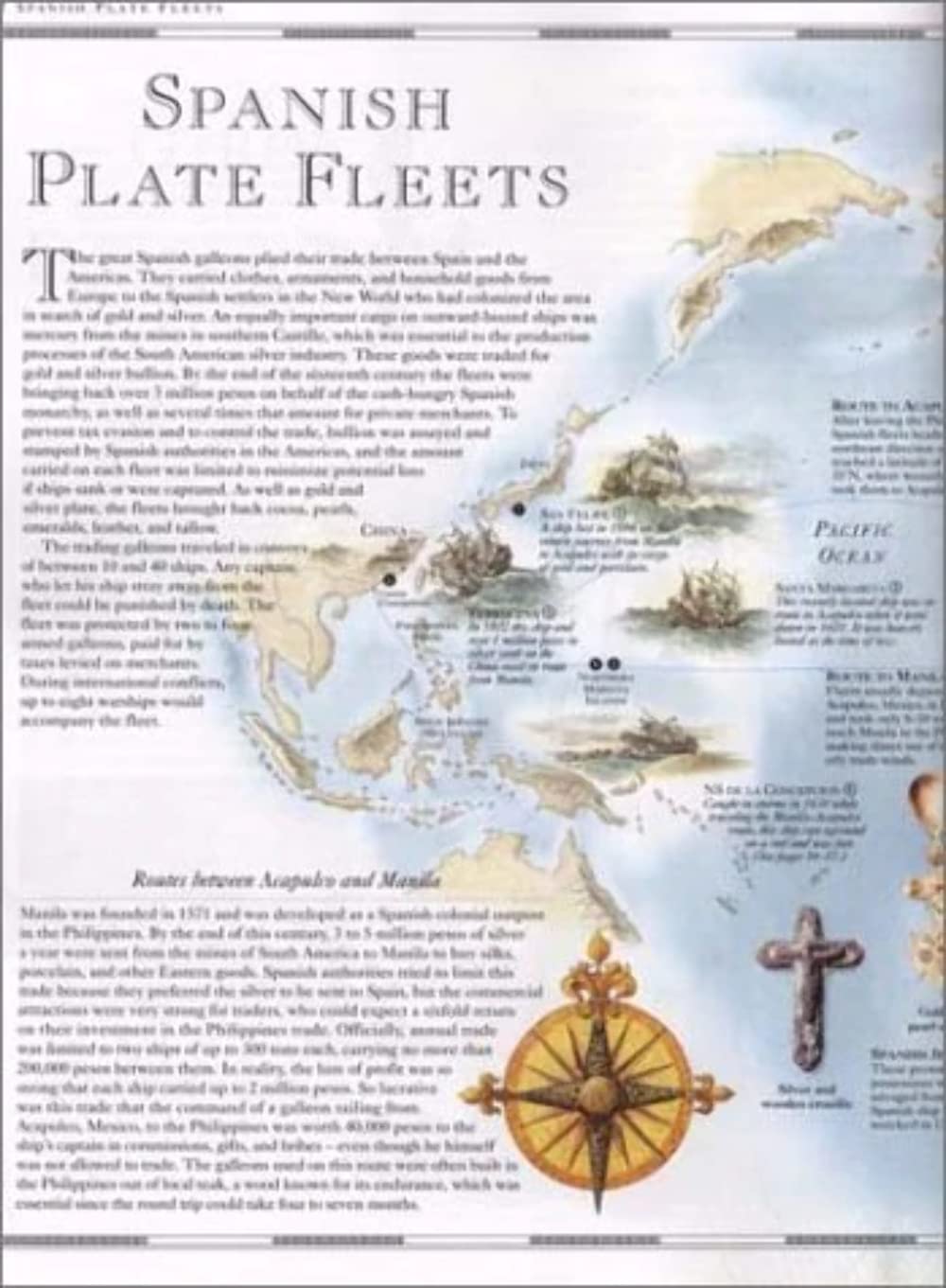 The Atlas of Shipwrecks & Treasure: The History, Location, and Treasures of Ships Lost at Sea used book depot