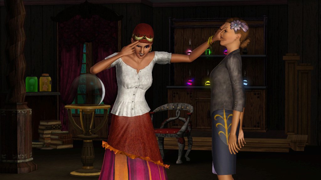 The Sims 3 Supernatural used book depot