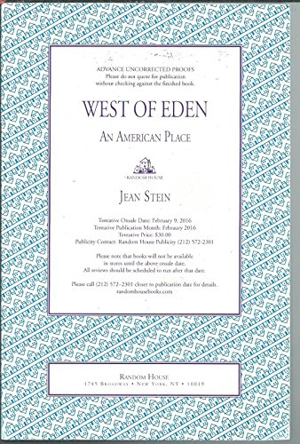 West of Eden: An American Place