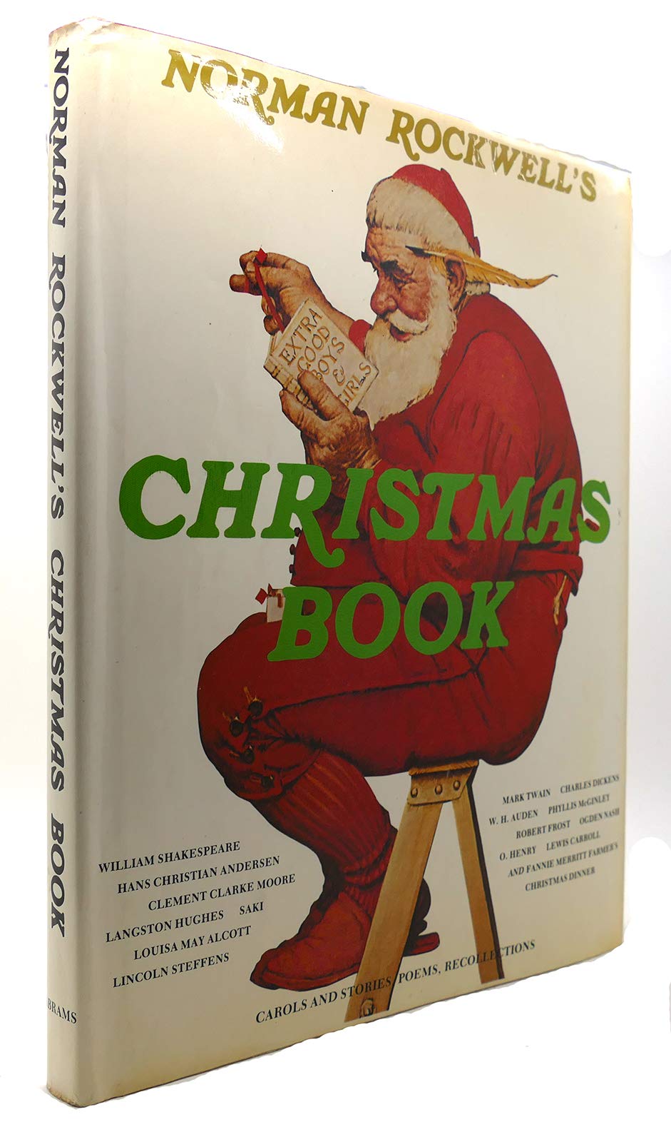 Norman Rockwells Christmas Book used book depot
