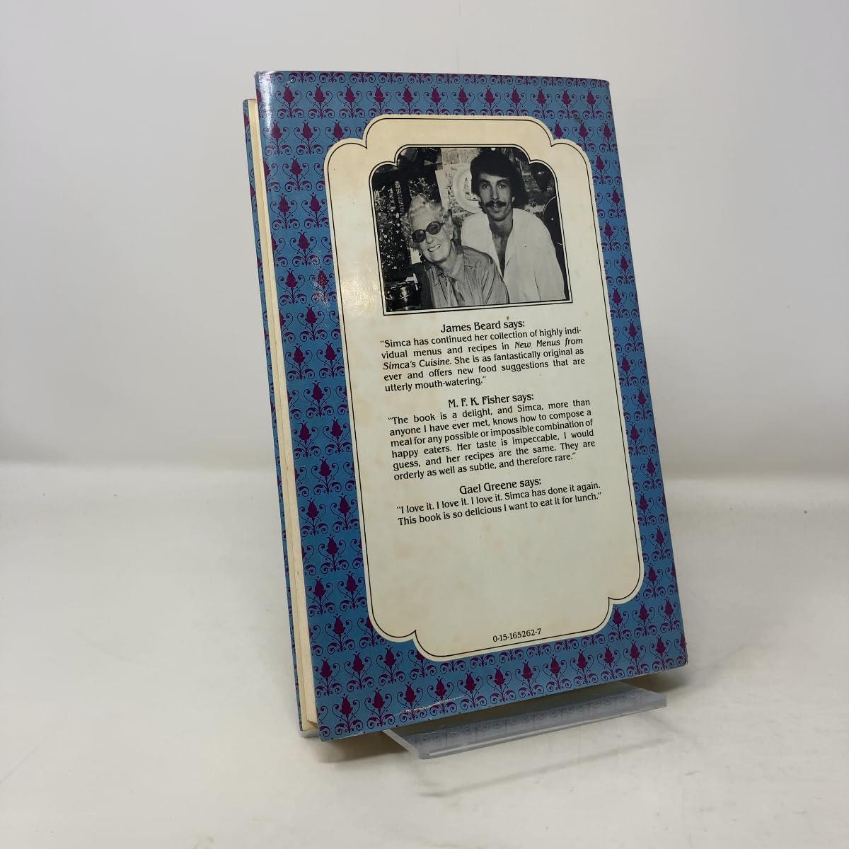New Menus from Simca's Cuisine used book depot