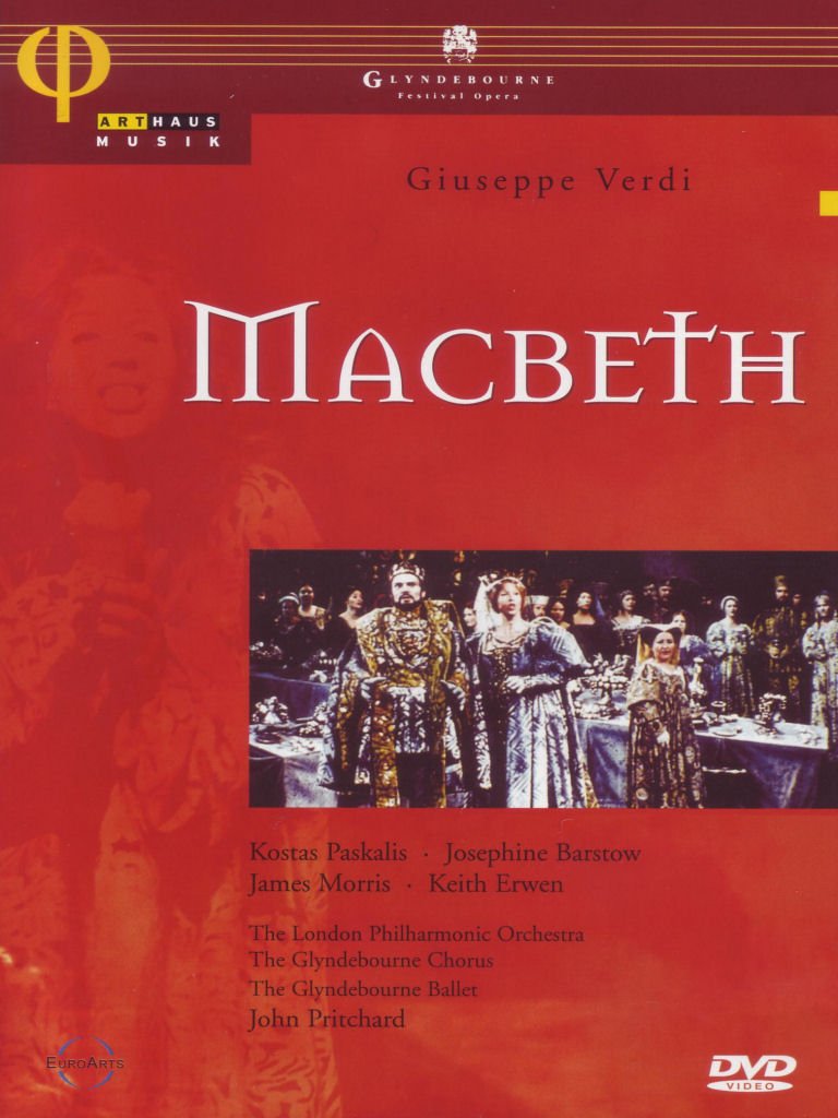 Verdi - Macbeth / Paskalis, Barstow, Morris, Erwen, Pritchard, Glyndebourne Opera used book depot
