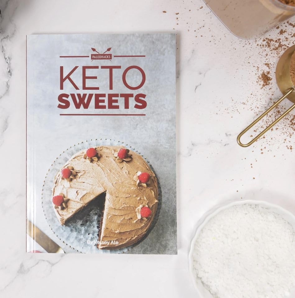 Keto Sweets Cookbook: 80 Quick & Sweet Recipes for Keto-Diet Baking, Keto Cookies, Keto Ice Cream - Satisfy Your Sweet Tooth with Low-Carb Desserts, Keto Brownies, Keto Cheesecake Pies & More used book depot