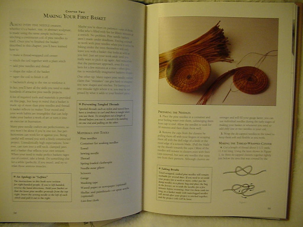 Pine Needle Basketry: From Forest to Finished Project used book depot