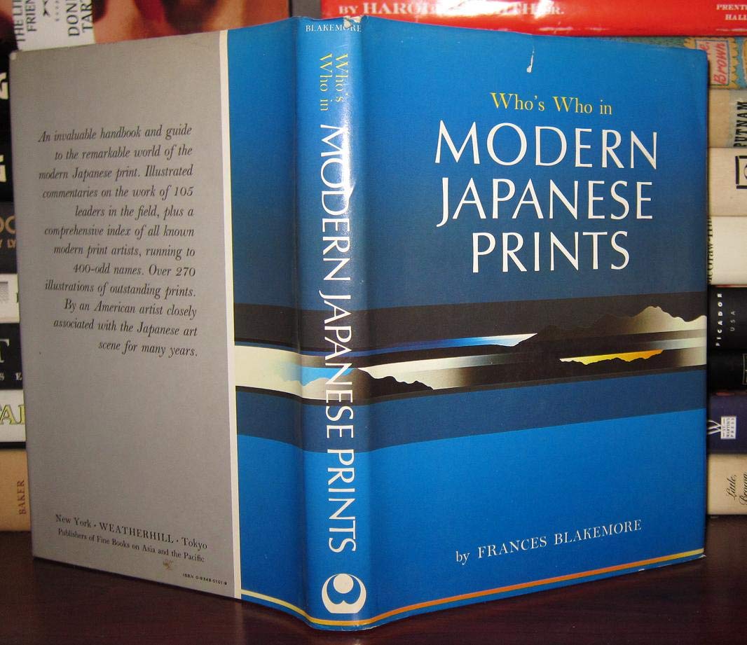 Who's Who in Modern Japanese Prints used book depot