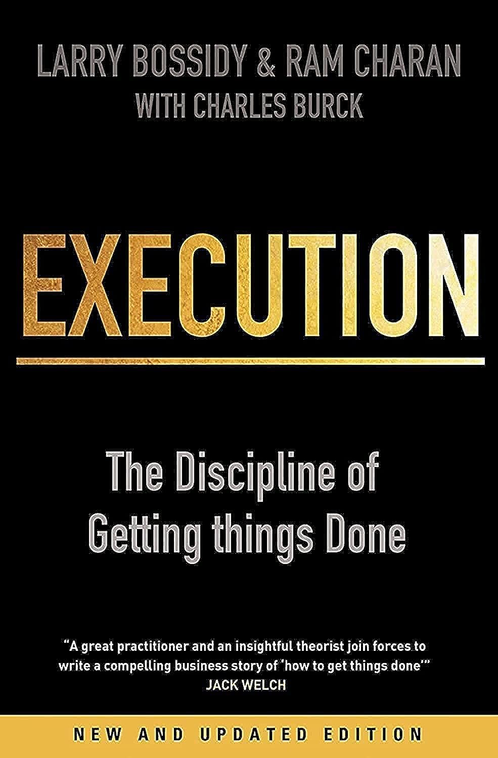 Execution: The Discipline of Getting Things Done used book depot