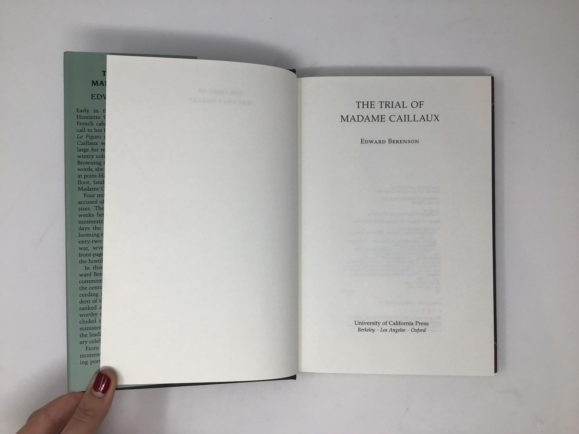 The Trial of Madame Caillaux used book depot