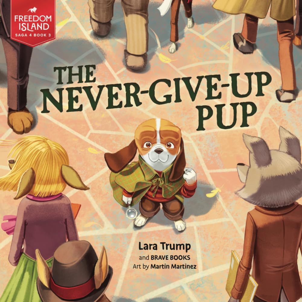 The Never-Give-Up Pup! (Freedom Island) used book depot
