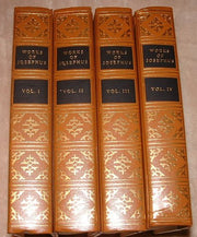 The Works of Flavious Josephus (4 Volume Set Complete) used book depot