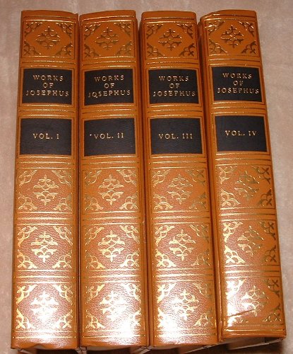 The Works of Flavious Josephus (4 Volume Set Complete) used book depot