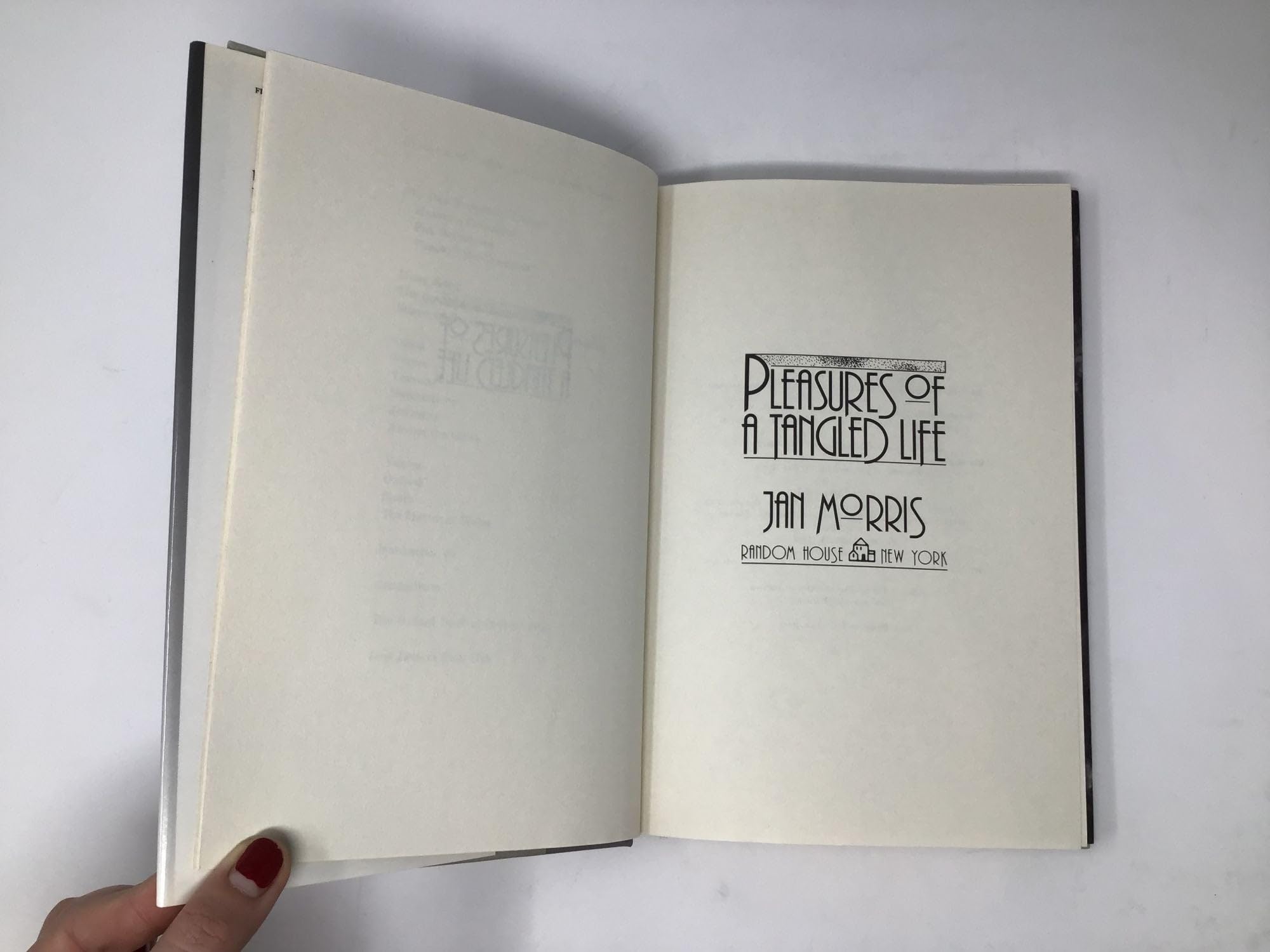 Pleasures of a Tangled Life used book depot