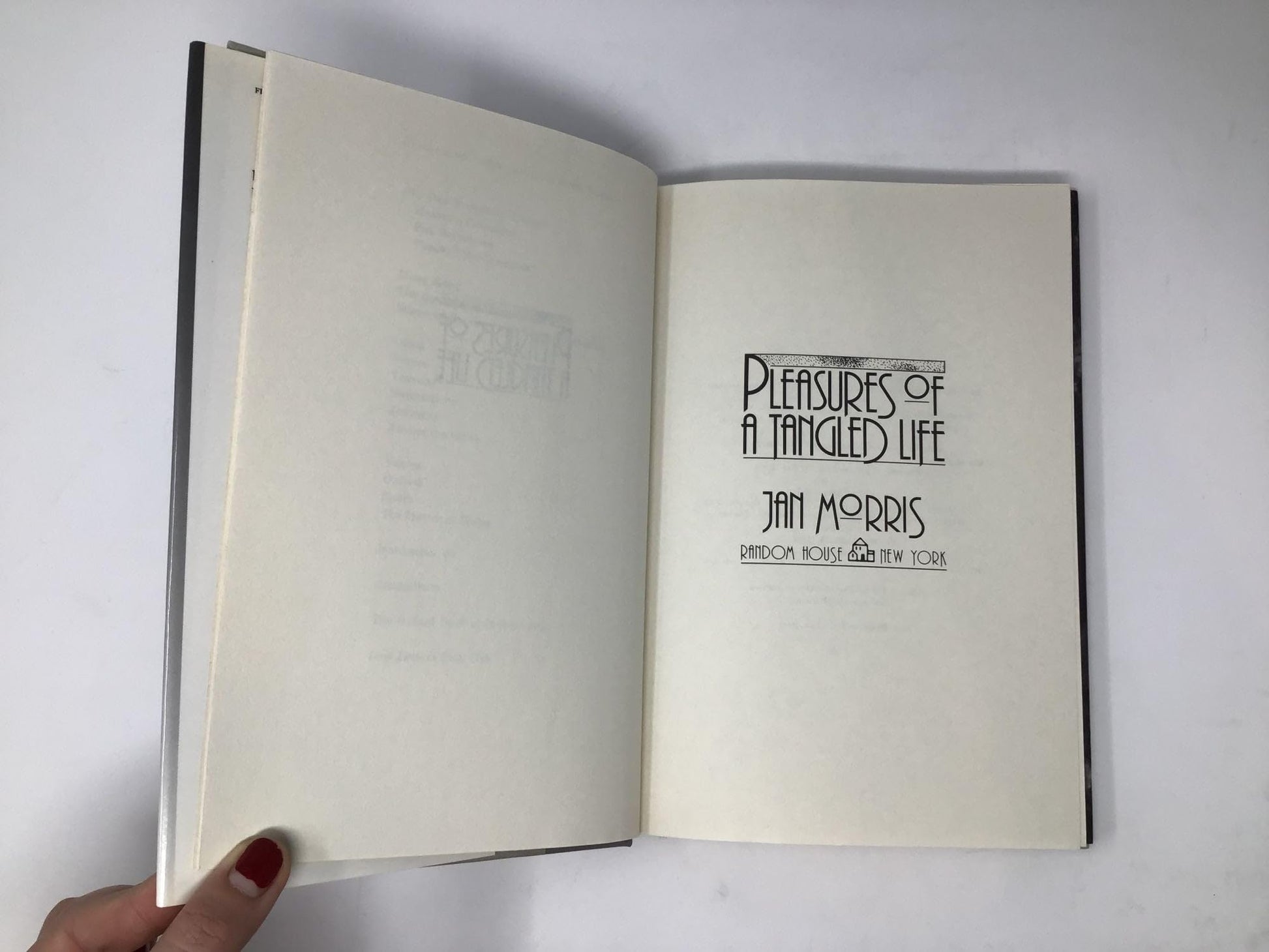 Pleasures of a Tangled Life used book depot