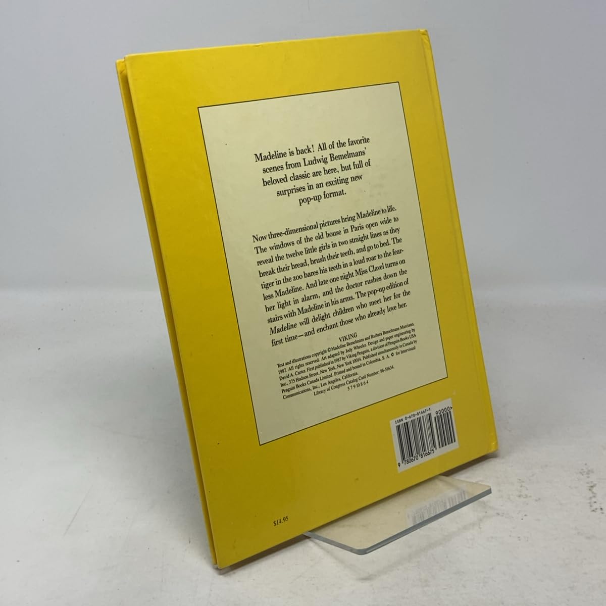 Madeline Pop-up Book