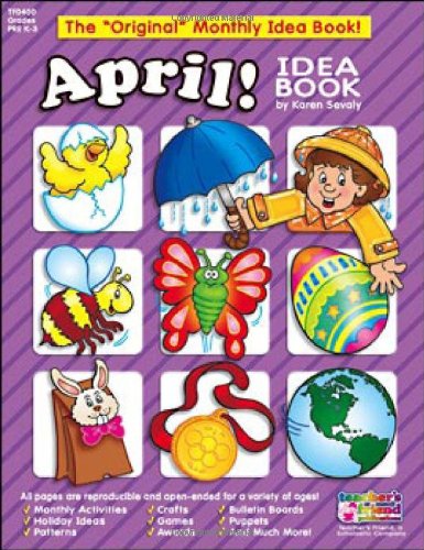 April Monthly Idea Book used book depot