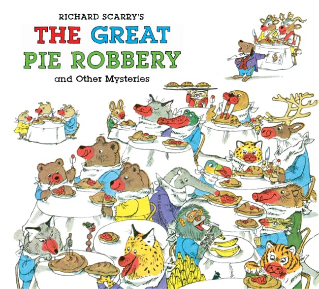 Richard Scarry's The Great Pie Robbery and Other Mysteries used book depot