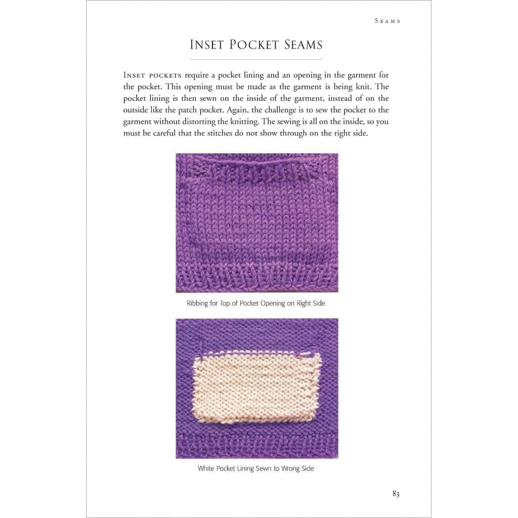 The Knitter's Book of Finishing Techniques used book depot