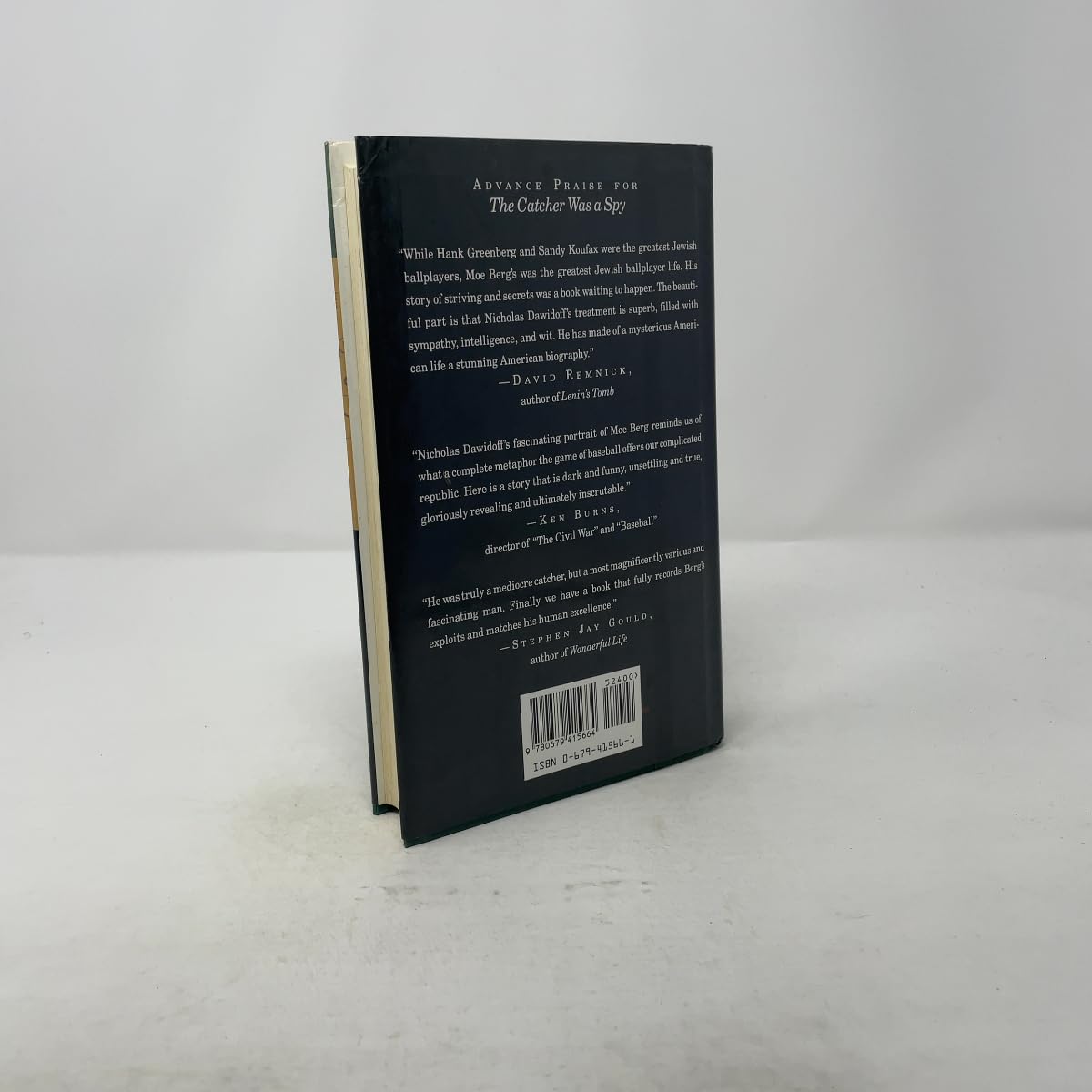 The Catcher Was a Spy: The Mysterious Life of Moe Berg
