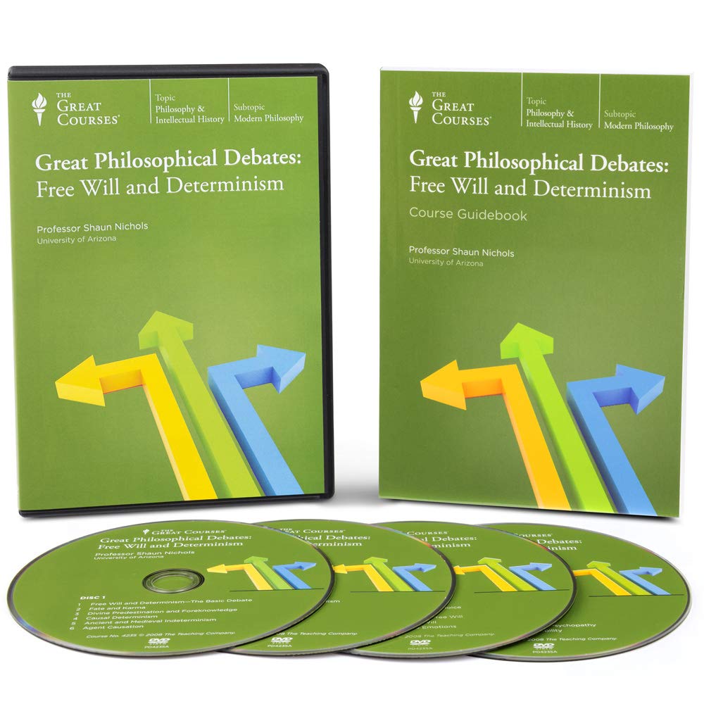 The Great Courses: Great Philosophical Debates: Free Will and Determinism used book depot