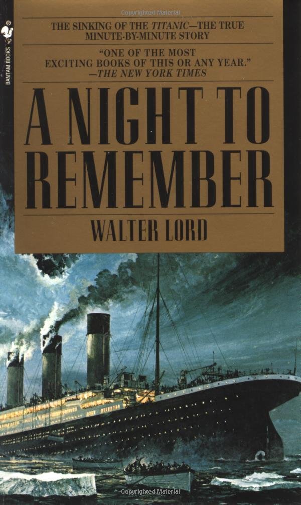 A Night to Remember used book depot
