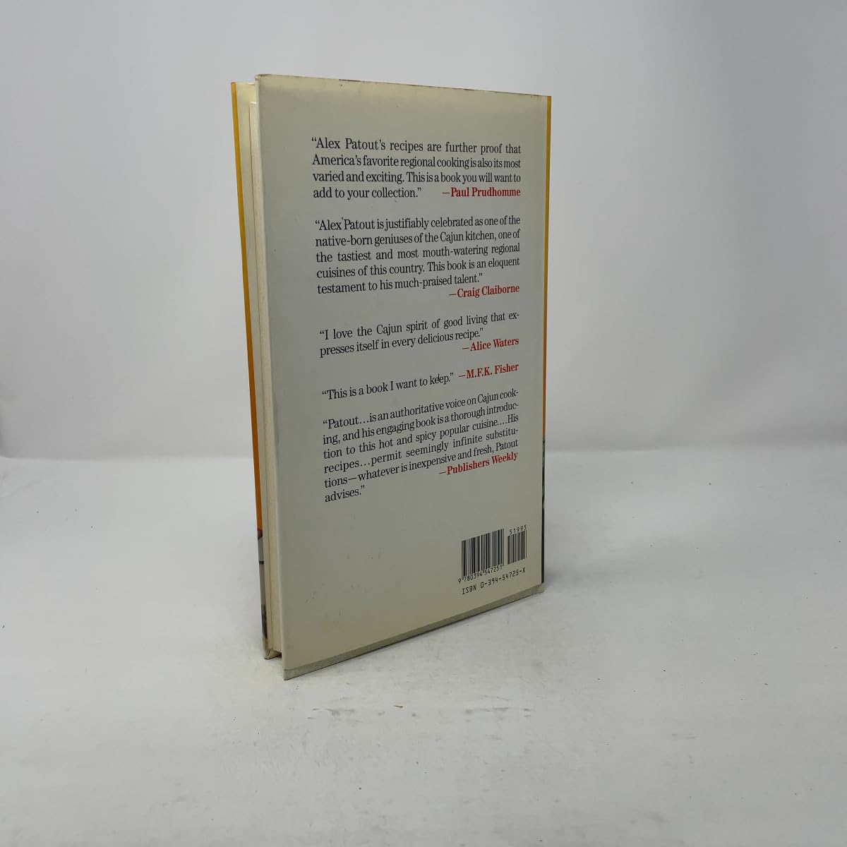 Patout's Cajun Home Cooking used book depot