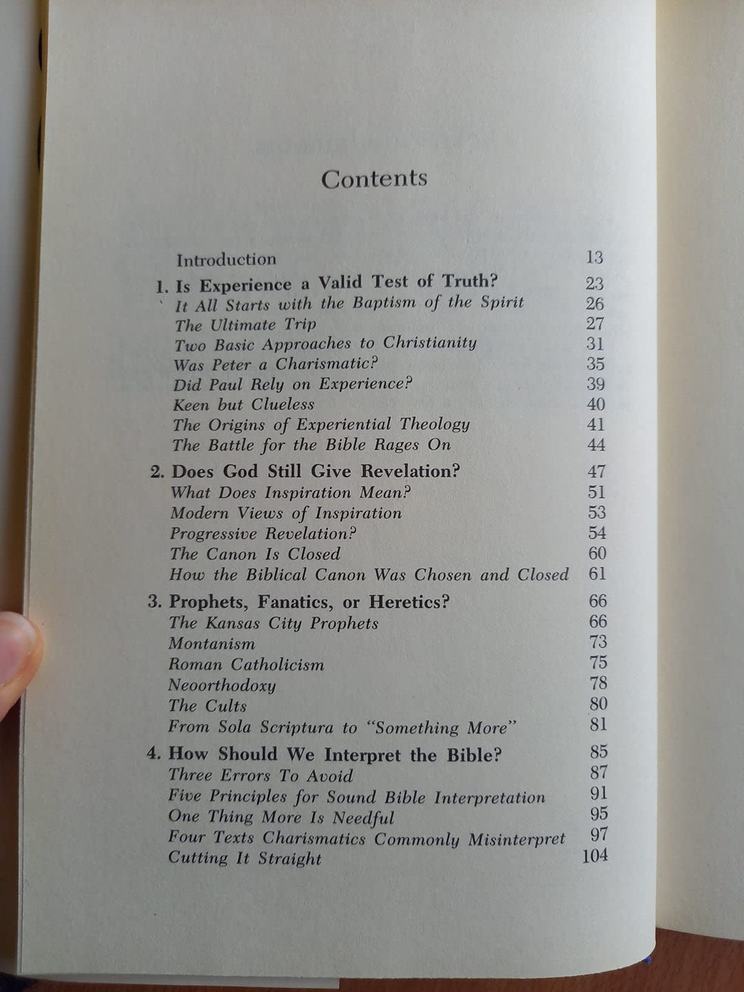 Charismatic Chaos used book depot