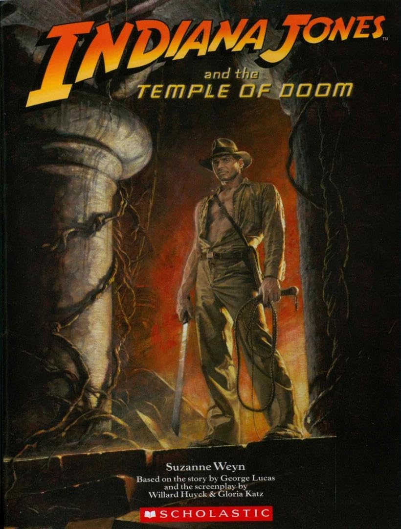 Indiana Jones and the Temple of Doom Movie Novelization used book depot
