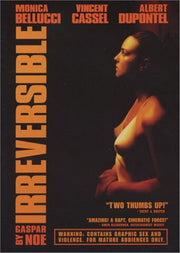 Irreversible Monica Bellucci, Vincent Cassel, Albert Dupontel, Philippe Nahon used book depot