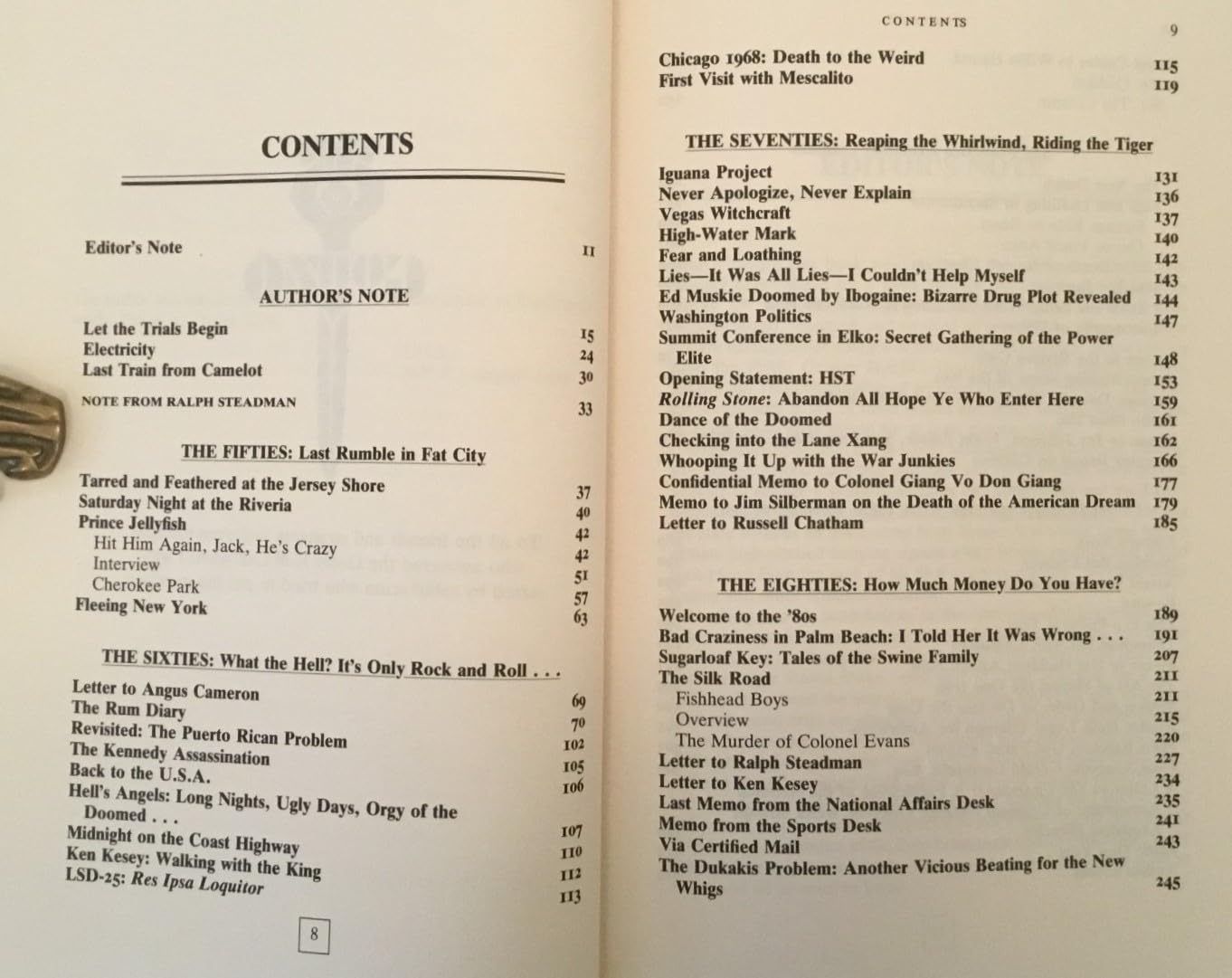Songs of the Doomed: More Notes on the Death of the American Dream Gonzo Papers, Vol. 3 used book depot