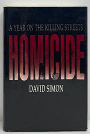 Homicide: A Year on the Killing Streets used book depot